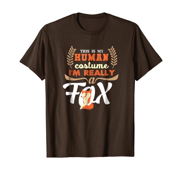 

Funny Fox Tees - My Human Costume T-Shirt, Mainly pictures