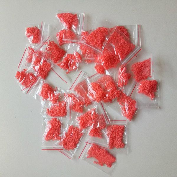 

fishing accessories wholesale 12bags/set=2400pcs red fish tackle rubber bands for bloodworm bait granulator