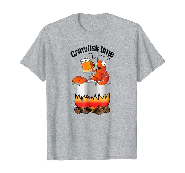 

Crawfish and Beer Time funny gift T-shirt by Joitamix, Mainly pictures