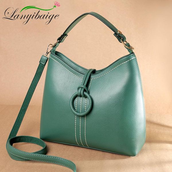 

cross body 2021female casual handbags women tote shoulder bag pu leather ladies bucket handbag messenger soft shopping crossbody bags