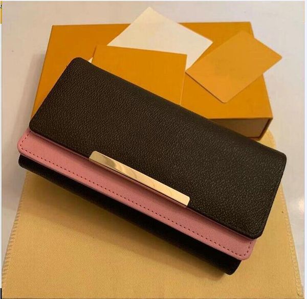 

portefeuille clemence wallet womens iconic fashion long coin purse card case holder brown waterproof canvas white red 20x3x10c, Red;black