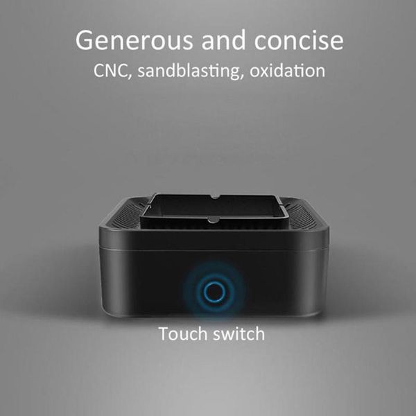

air purifiers ashtray portable usb rechargeable smokeless secondhand smoke filter purifier home office car holder h99f