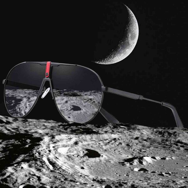 

oversized pilot polarized sunglasses men brand designer retro style sun glasses male driveing travel uv goggles alloy frame n13, White;black