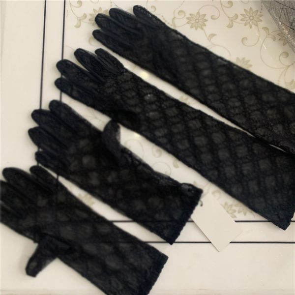 

luxury long lace bride bridal gloves crystals wedding accessories brides five fingerless wrist women bud silk gloves, Blue;gray