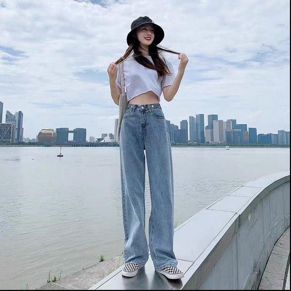 

fy1027 spring summer autumn fashion womens jeans casual denim pants ol, Blue