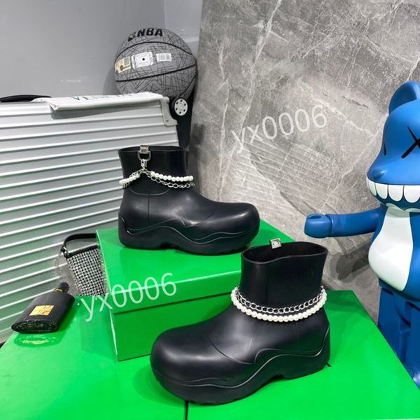 

2022 men rois nylon cloth combat boots 35-40 monolith leather ankle martin boot with pouch battle shoes rubber sole platform shoe yx211015, Black