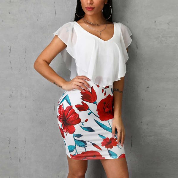 

dresses print mature casual commuter dress, Black;gray
