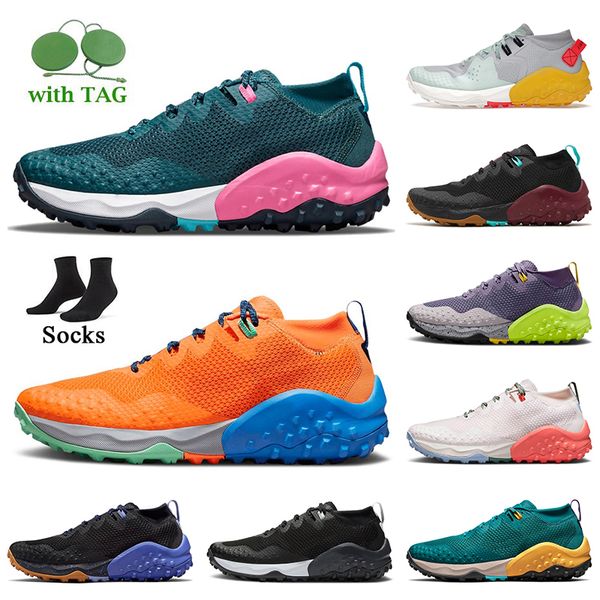 

wildhorse 7 6 trail zoom women mens running shoes fashion outdoor sneakers with socks mystic teal pink total orange white black anthracite j