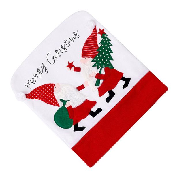 

chair covers 1pc christmas cover dinner decoration santa claus protector