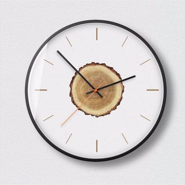 

wall clocks large clock modern design silent home decor round watch mechanism living room kitchen duvar saati gift c01