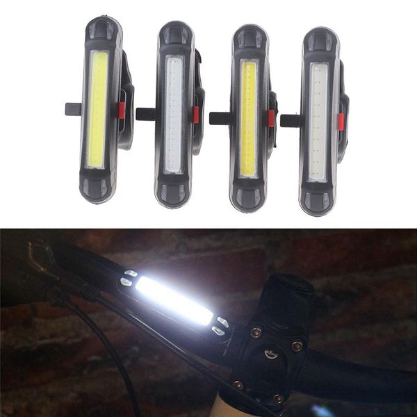 

bike lights waterproof tail light 500mah mountain bicycle rear usb charging cycling