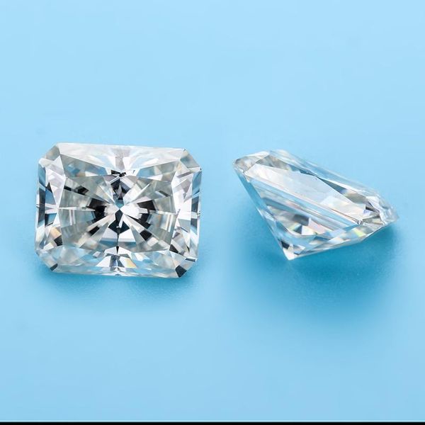 

other gh color moissanites loose stone 6x4mm radiant cut gemstones for jewelry making
