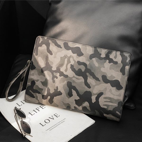 

camouflage handbags for men women shoulder cluth bags leather zipper purse large phone crossbody bags bolsa cartera