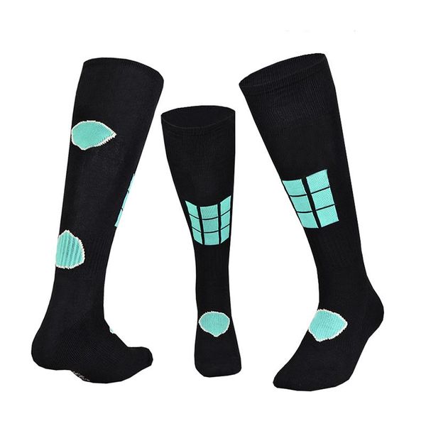 

sports socks outdoor hiking for men women thickened winter thermal moisture absorption climbing skiing anti-slip, Black