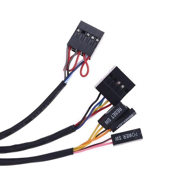 

hubs multifunctional usb 2.0 computer pc switch external power on/off reset button