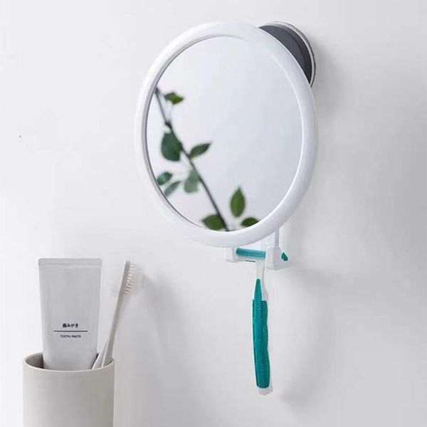 

mirrors wall-mounted suction cup small mirror household bathroom round wall