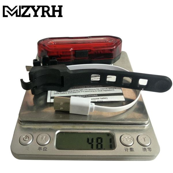 

bike lights led tail light usb rechargeable powerful bicycle rear lamp accessories cycling