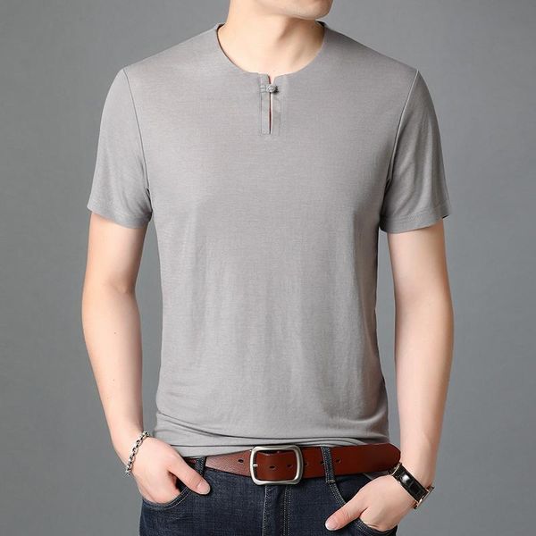 

men's t-shirts 2021 simple all-match short-sleeved t-shirt solid color round neck shirt summer casual half-sleeved, White;black