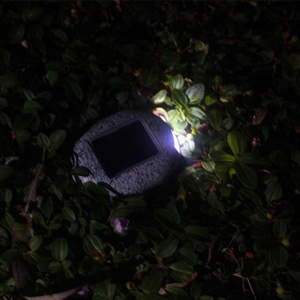 

lawn lamps solar light imitation stone outdoor led waterproof resin lamp garden yard decoration supplies
