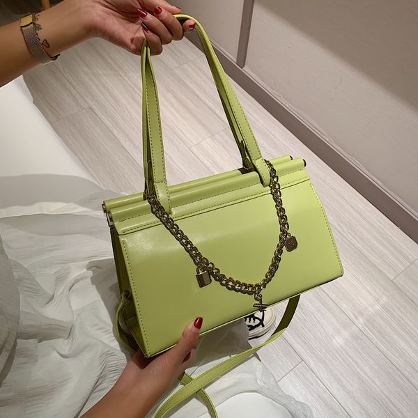 

handbag bag women's 2021 chain small square fashion trend armpit foreign temperament one shoulder messenger
