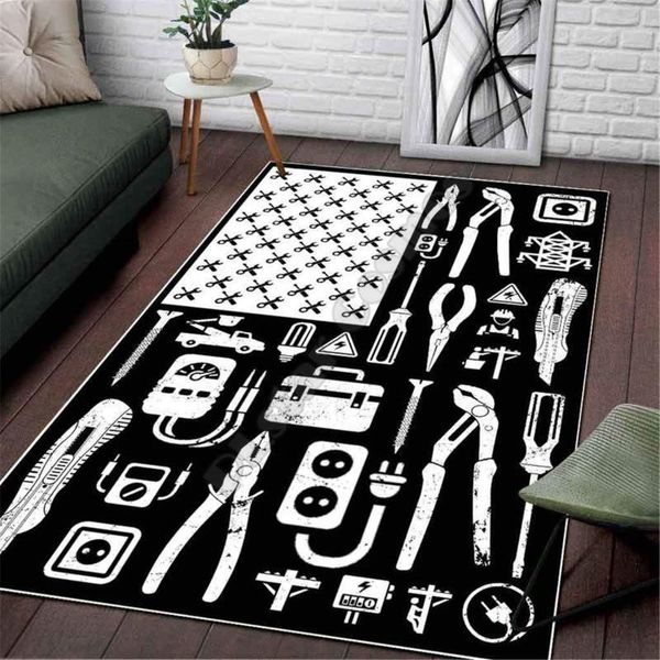 

carpets american lineman area rug 3d all over printed non-slip mat dining room living soft bedroom carpet