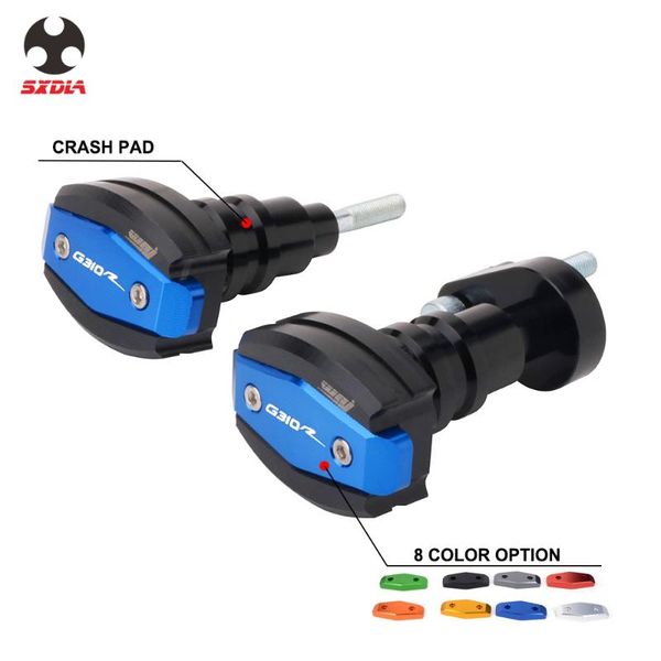 

parts motorcycle aluminum and hard plastic protection pads fall protector anti-drop ball for g310r g 310r 310 r 2021