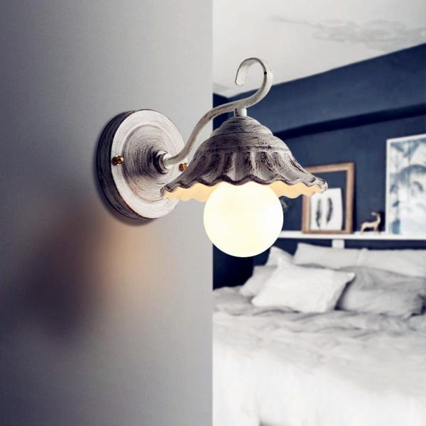 

wall lamp american rustic retro vintage light fixtures aisle balcon beside sconce appliques lamparas de pared