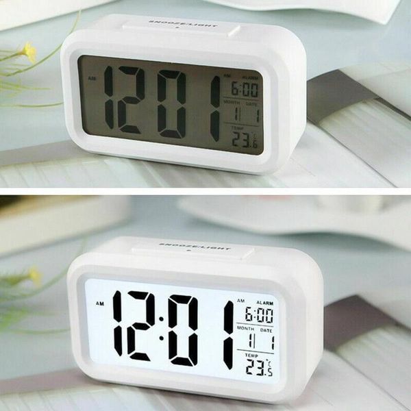 

desk & table clocks bedside clock electronic deskled digital temperature version alarm home office