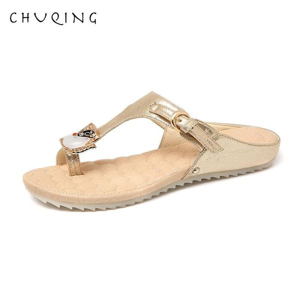 

slippers chuqing 2021 summer ladies slipper fashion outdoor shoes, Black