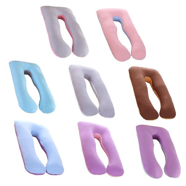 

pillow case 70*130 cm big size pure cotton fabric multifunction pregnancy comfort soft cover u-type for maternity women