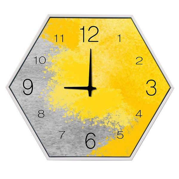 

nordic geometry wall clock art minimalist silent clocks bedroom modern design reloj de pared novelty watch ac50zb