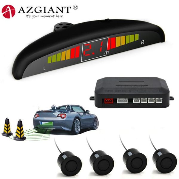 

car rear view cameras& parking sensors azgiant anti-e sensor with 4 system digital colored led display make reversing easier and safer