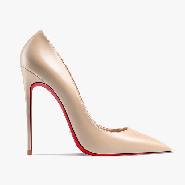 

dress shoes 2021 luxury brand red pumps black women's high heel thin pointed toe party 8//12cm plus 34-44 fgrp