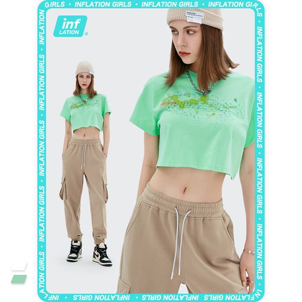 

t shirt inf women's clothing - products in spring and summer of 2021 22, White