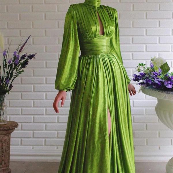 

women's autumn fashion color waist hanging neck swing green dress, Black;gray