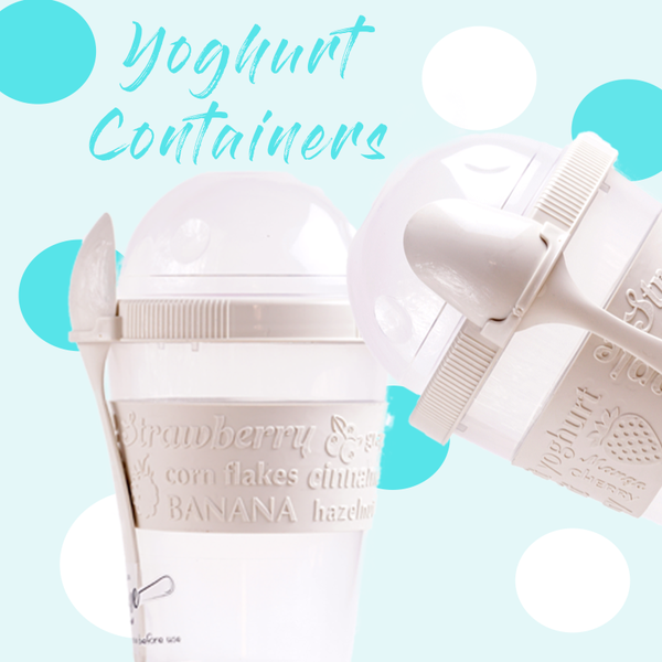 

oz double layer sealed storage box yogurt cereal container set transparent fresh kepping reusable bottle breakfast bottles & jars