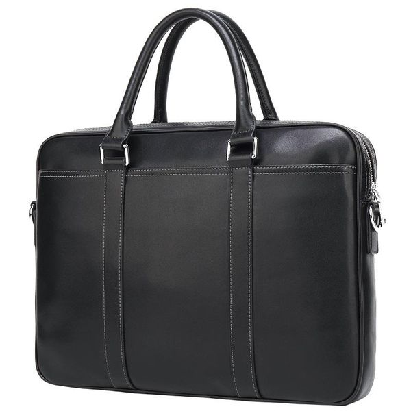 

business men's bag 14 inch computer one shoulder slanting leather handbag briefcase briefcases