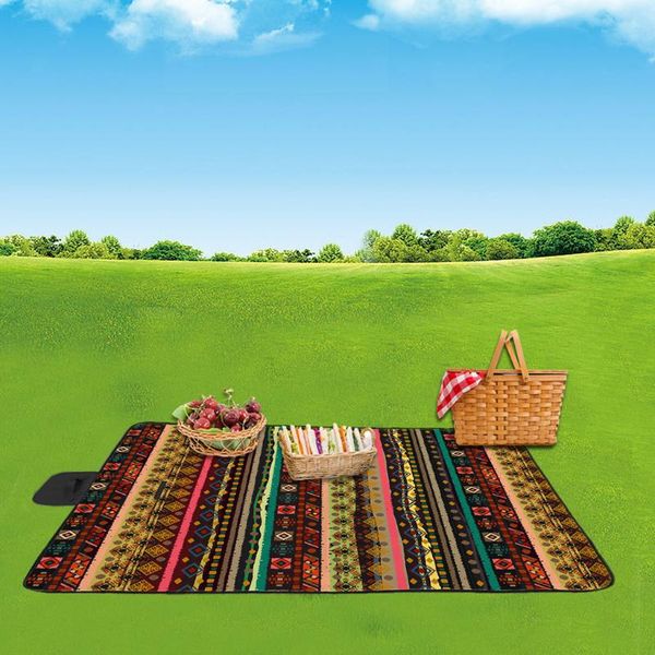 

easter handle design 3d digital printing full polyester oxford cloth picnic mat colchon inflable beac kamp malzemeleri outdoor pads