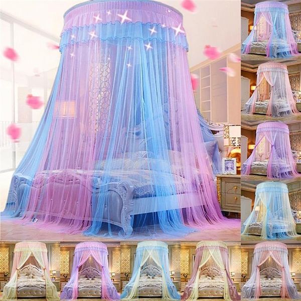 

mosquito net household summer dome princess hung tent canopy lace kids repellent