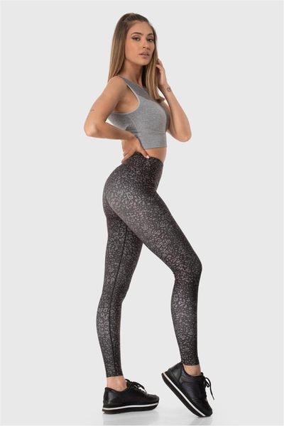 

women's leggings superstacy high waist digital sport, Black