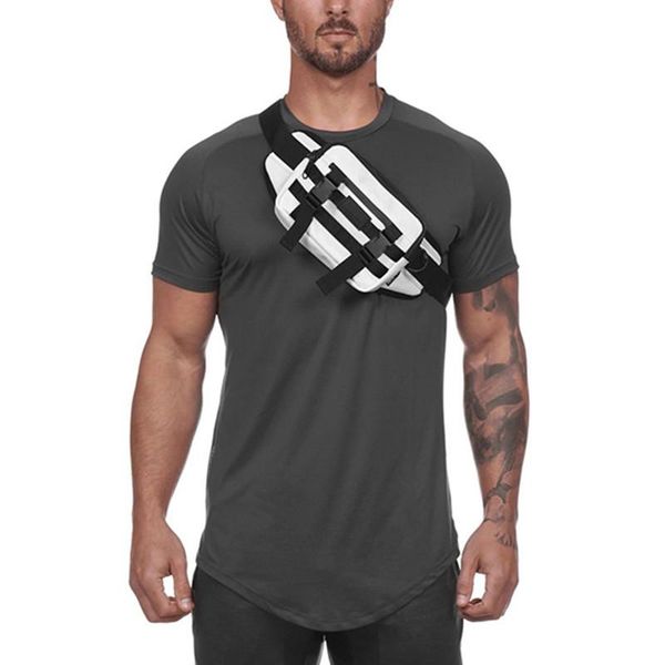 

waist bags engyee men's outdoor waterproof chest bag packs multi-functional running sportswear single shoulder diagonal package