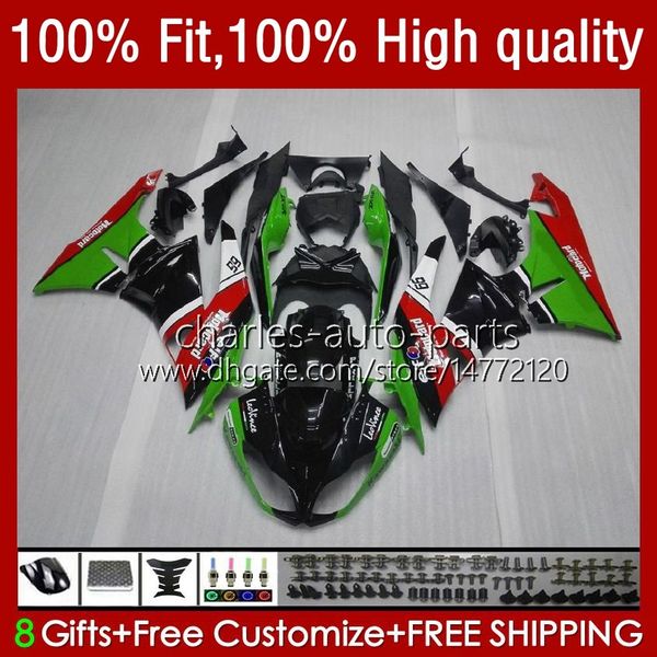 Injeção Carroçaria para a Kawasaki Ninja ZX 6R ZX6R 09 10 11 12 ZX636 ZX6R 2009 2010 2011 Stock verde 2012 ZX600 09-12 OEM Fairing 6R 636 600 CC 600cc ZX600C 13No.22 ZX636