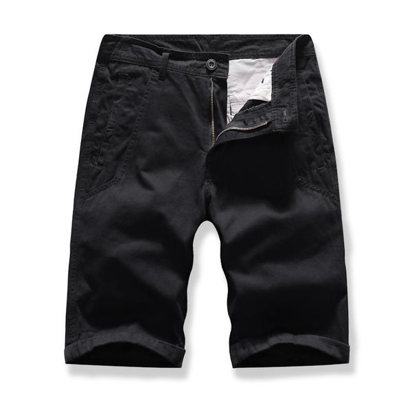 

brand men's shorts summer mens beach cotton casual male homme bermuda masculina plus size 38, White;black