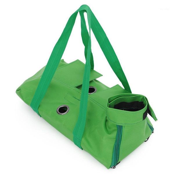 Многофункциональная собака / кошка сдержанные сумки для купания стирка обрезки ногтей зеленый / синий L9 кошек кроватей мебель