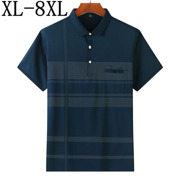 

men's polos breathable short sleeve polo, fashion brand clothing, casual, size 8xl, 7xl, 6xl, summer novelty, 2021, White;black