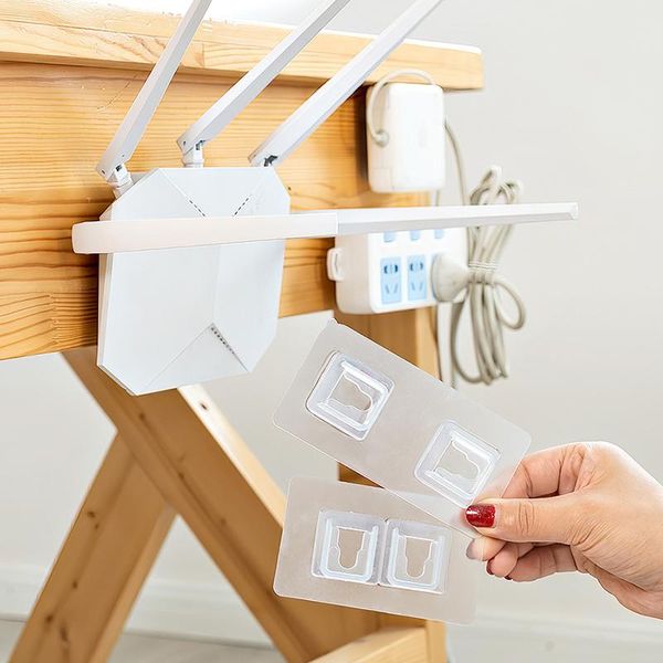 

transparent strong double sided wall hooks for home kitchen and bathroom suction cup holder accessories & rails
