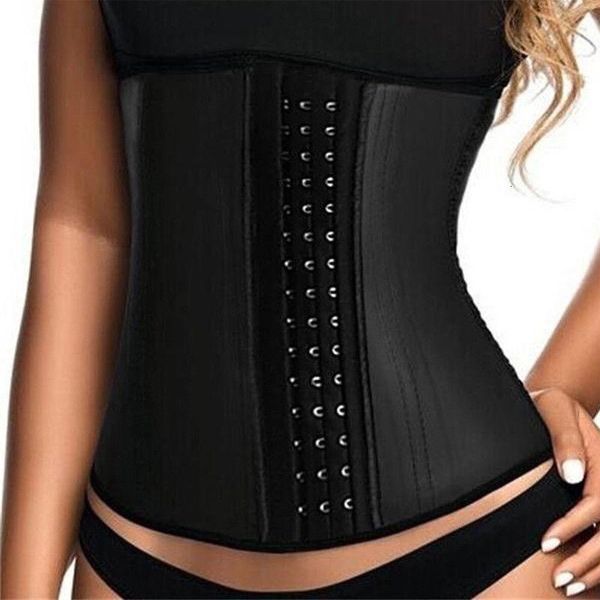 

latex rubber trainer cincher underbust corset body shaper shapewear firm waist cinchers shapers black blue purple, Black;white