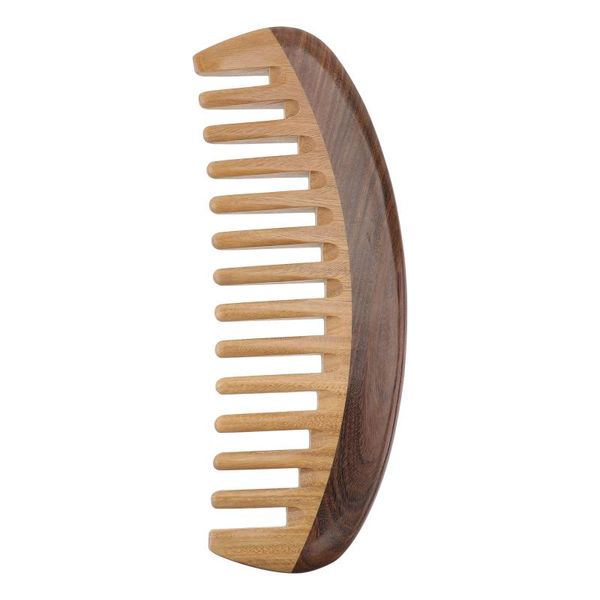 Spazzole per capelli 1 pettine in legno di sandalo in legno per la testa