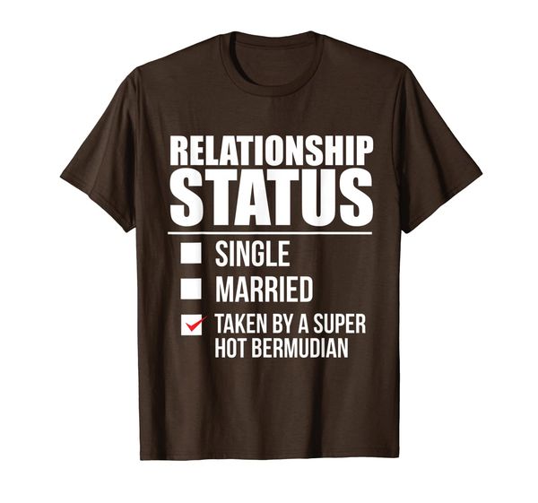 

Relationship Status Taken Hot Bermudian Pride Bermuda Proud T-Shirt, Mainly pictures