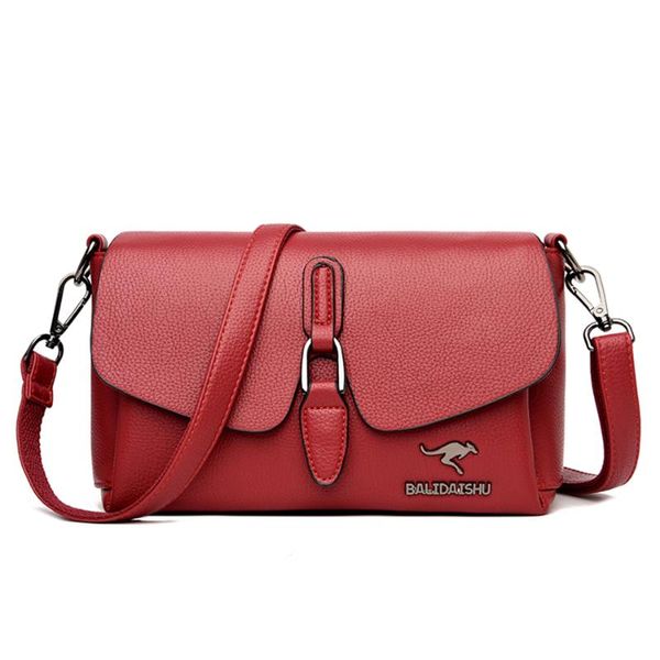

pu leather women handbags luxury design ladies shoulder bag 2021 the fashion solid color travel messenger evening bags